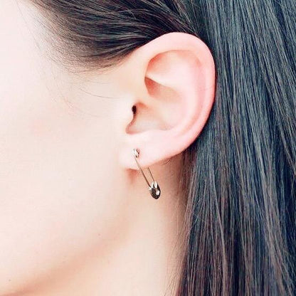 Safety Pin Earrings