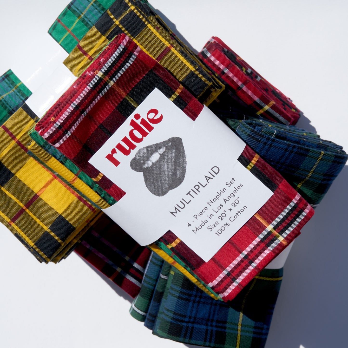 Plaid Table Napkins