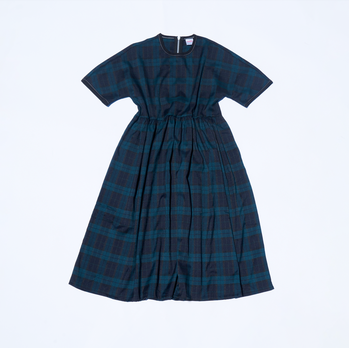 Ringer Tea Dress - Black Lagoon