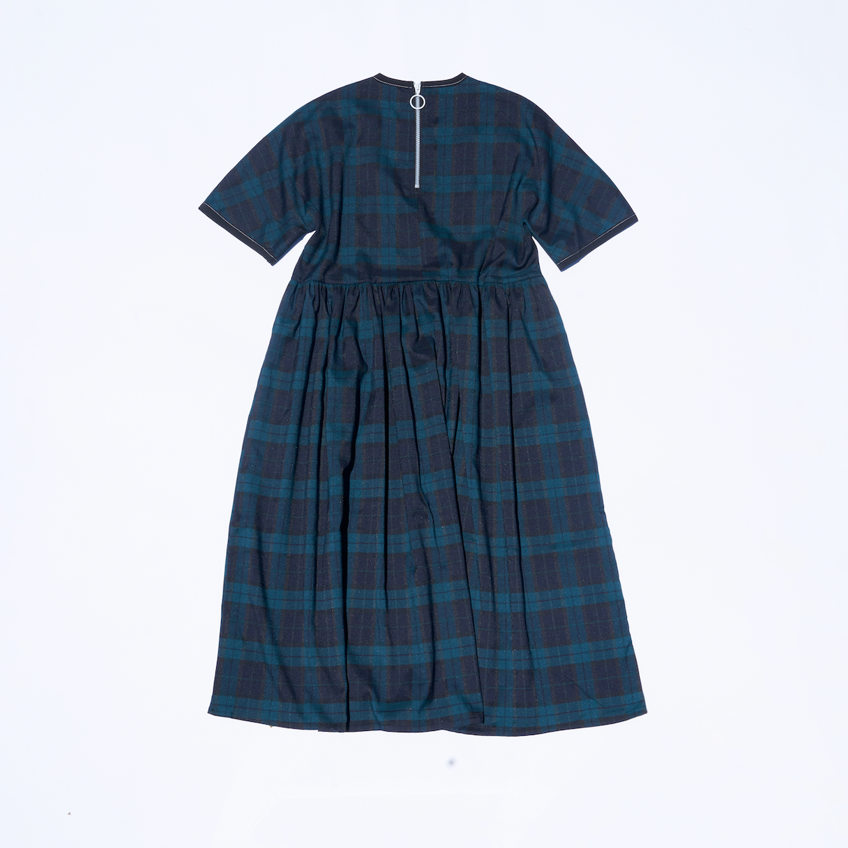 Ringer Tea Dress - Black Lagoon