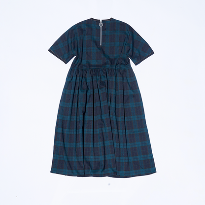 Ringer Tea Dress - Black Lagoon