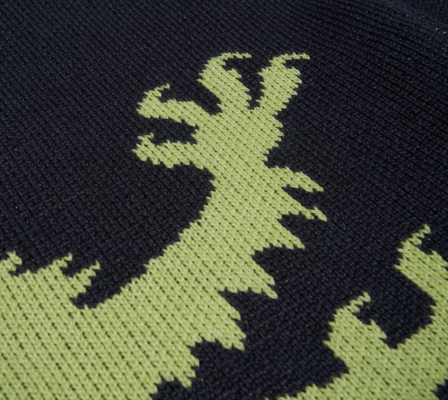 Jacquard Knit Sweater - Rampant Lion