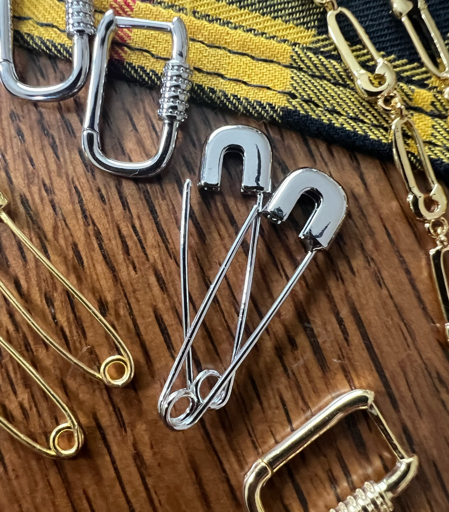 Safety Pin Earrings