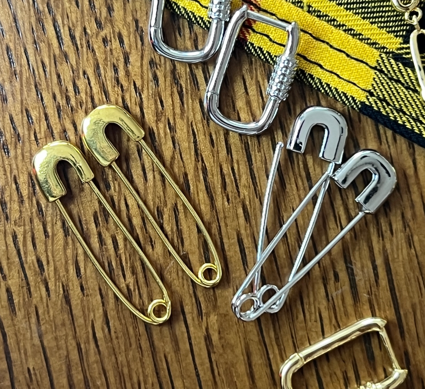 Safety Pin Earrings