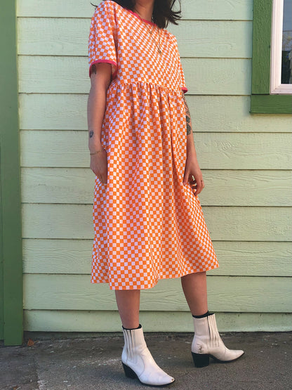 clementine midi dress