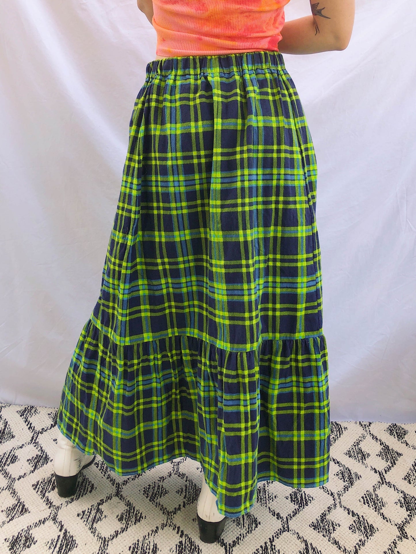 green gables maxi skirt